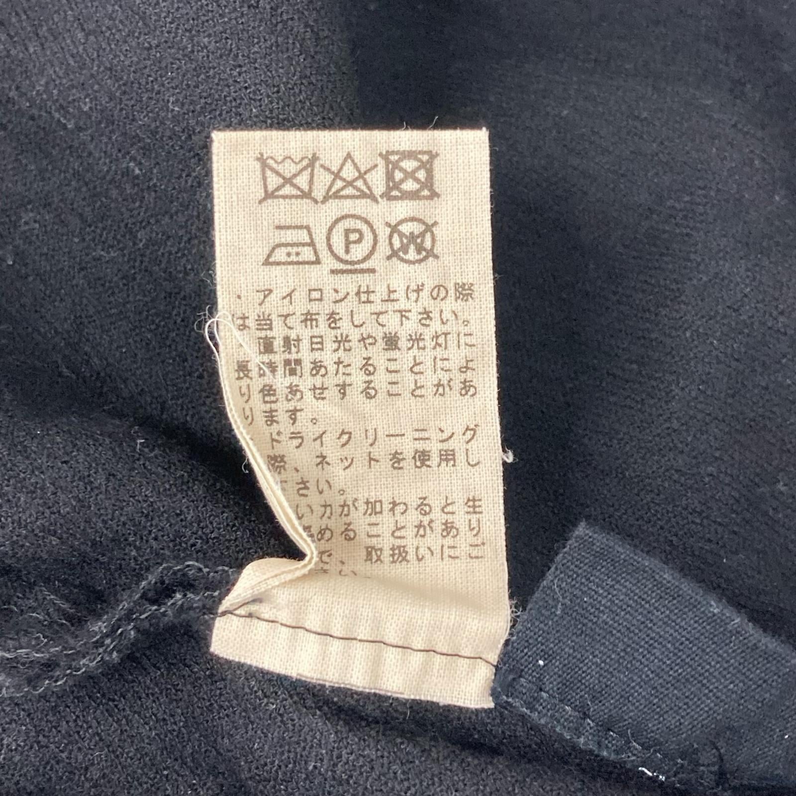 JURGEN LEHL ヨーガンレール J0191FP021 19SS ブラック ウール パンツ ボトムス