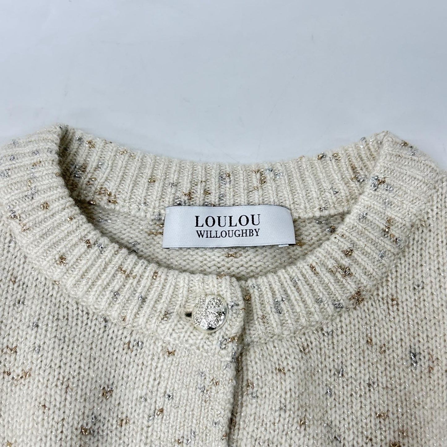 Loulou Willoughby ルルウィルビー 24年 ベージュ LINSIEME カーディガン トップス