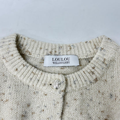 Loulou Willoughby ルルウィルビー 24年 ベージュ LINSIEME カーディガン トップス