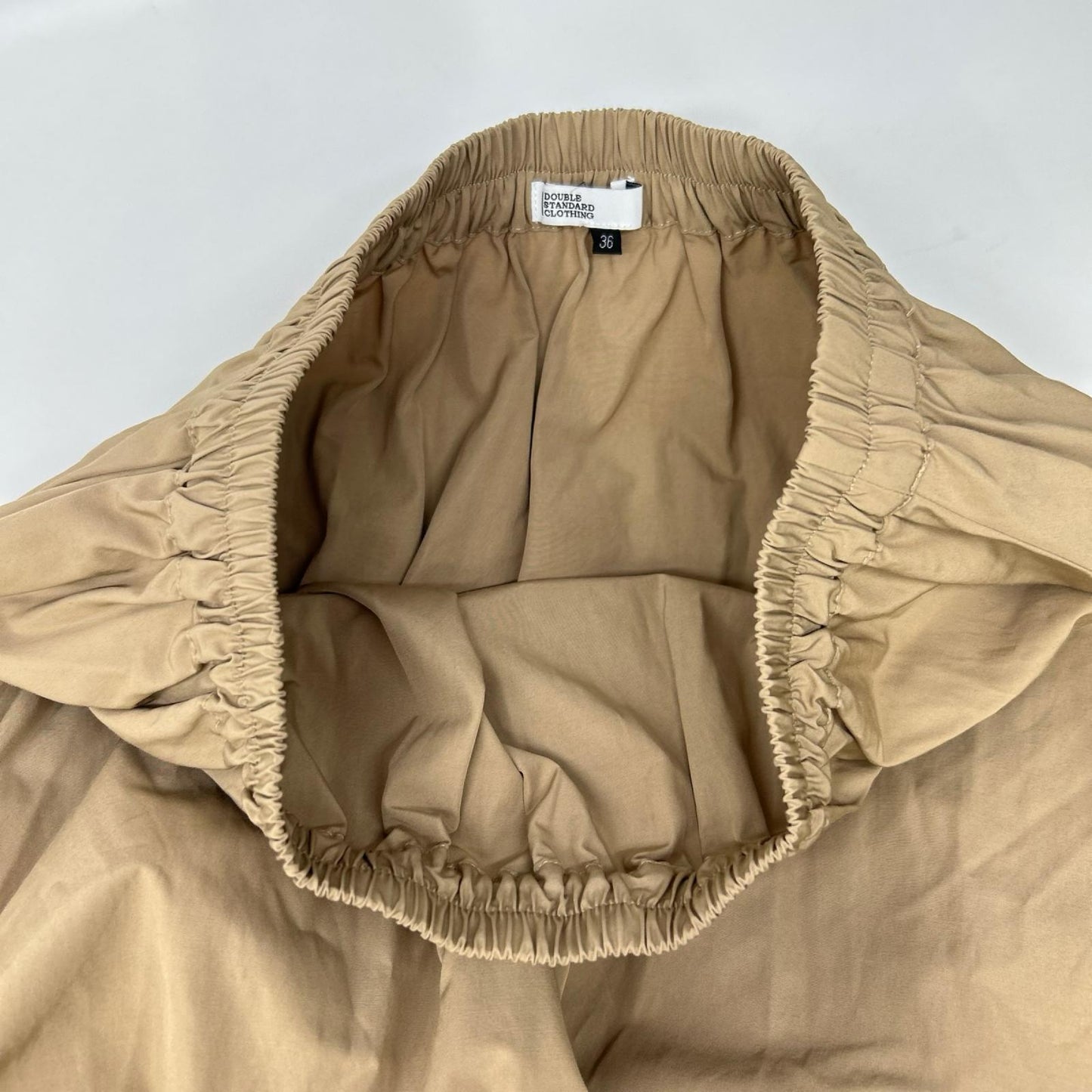 DOUBLE STANDARD CLOTHING ダブルスタンダードクロージング 26年 ベージュ サマーブロード ティアードスカート スカート