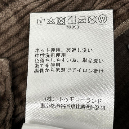 JAMES PERSE ジェームスパース WWWA1698 ブラウン コットンコーデュロイ フレアパンツ ボトムス