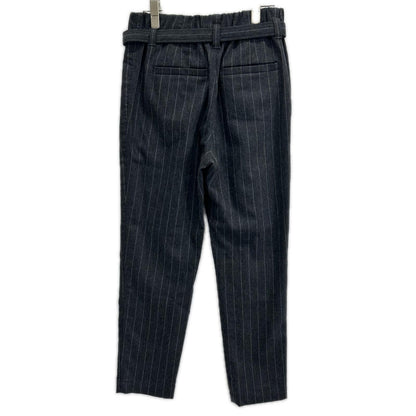 BRUNELLO CUCINELLI ブルネロクチネリ MB083P8176 チャコールグレー ストライプ ファインウール トラウザーズパンツ ボトムス