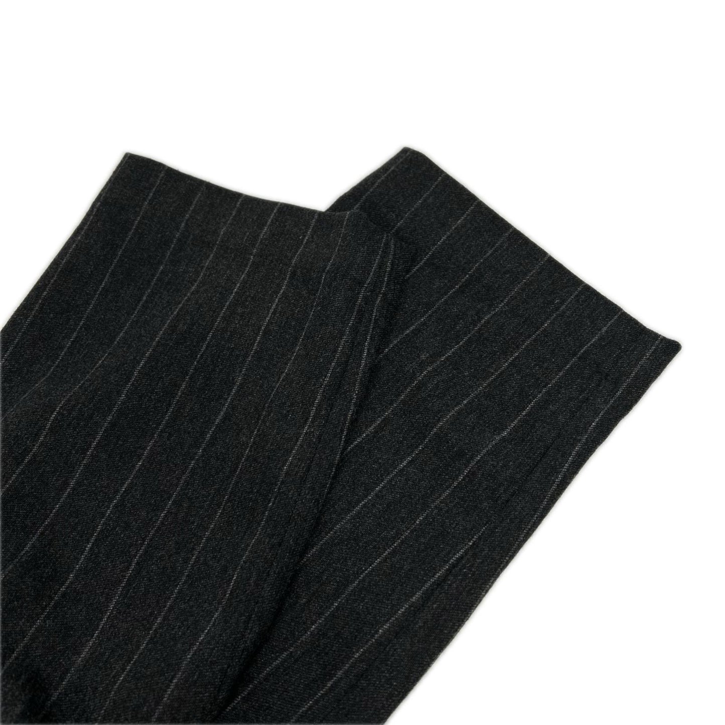 BRUNELLO CUCINELLI ブルネロクチネリ MB083P8176 チャコールグレー ストライプ ファインウール トラウザーズパンツ ボトムス