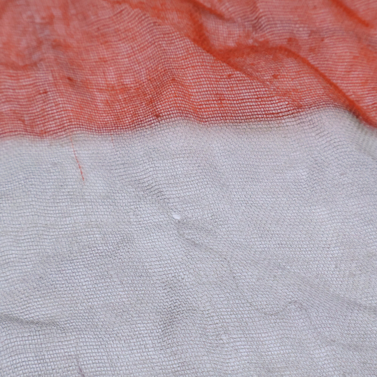 Falierosarti micro-modal silk stole with human-face print
