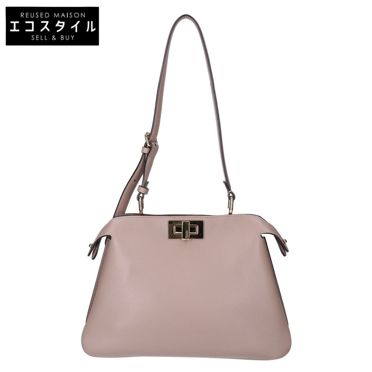 FENDI フェンディ 美品 8BN365 ピーカブー ソフト スモール ショルダーバッグ