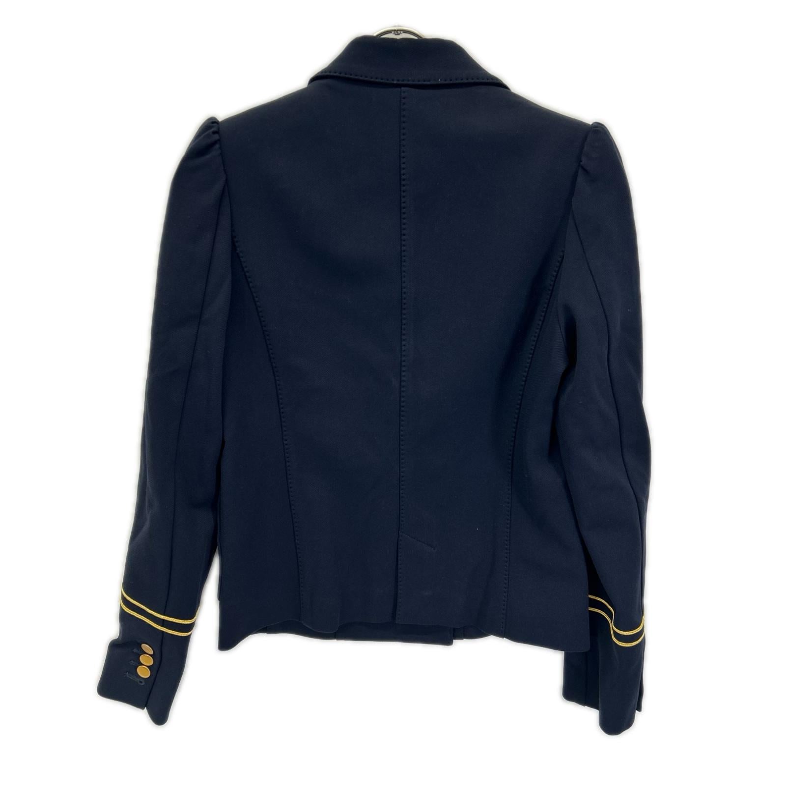 DOUBLE STANDARD CLOTHING ダブルスタンダードクロージング ネイビー クラシック ダブルブレストジャケット ジャケット