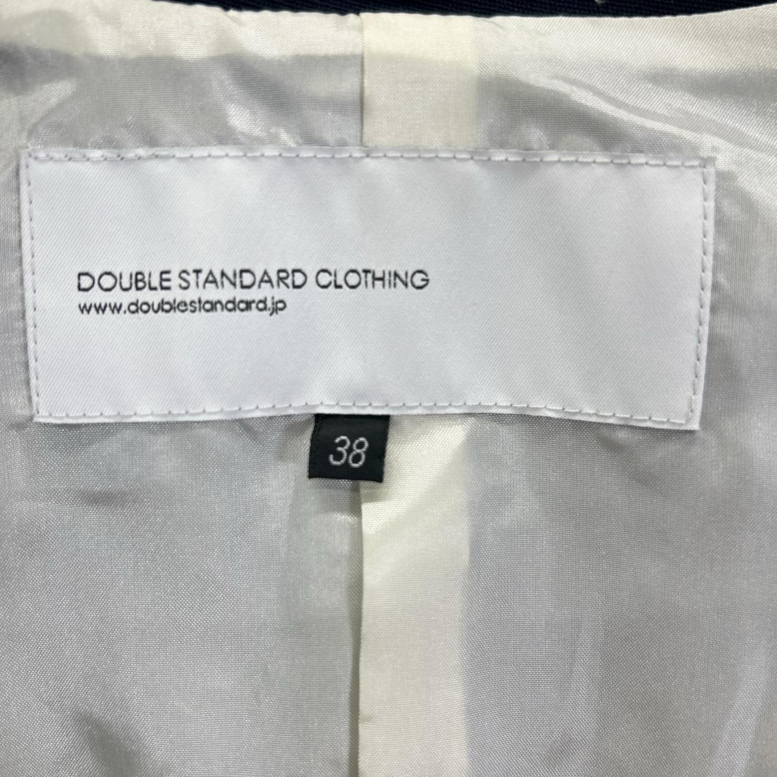 DOUBLE STANDARD CLOTHING ダブルスタンダードクロージング ネイビー クラシック ダブルブレストジャケット ジャケット