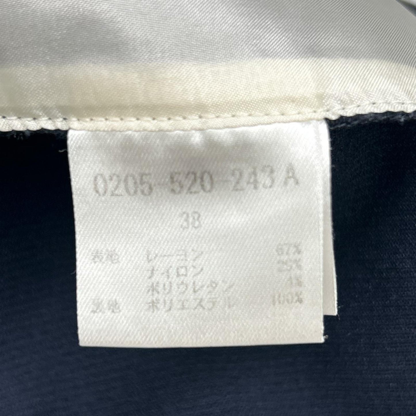 DOUBLE STANDARD CLOTHING ダブルスタンダードクロージング ネイビー クラシック ダブルブレストジャケット ジャケット