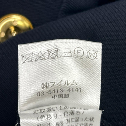 DOUBLE STANDARD CLOTHING ダブルスタンダードクロージング ネイビー クラシック ダブルブレストジャケット ジャケット