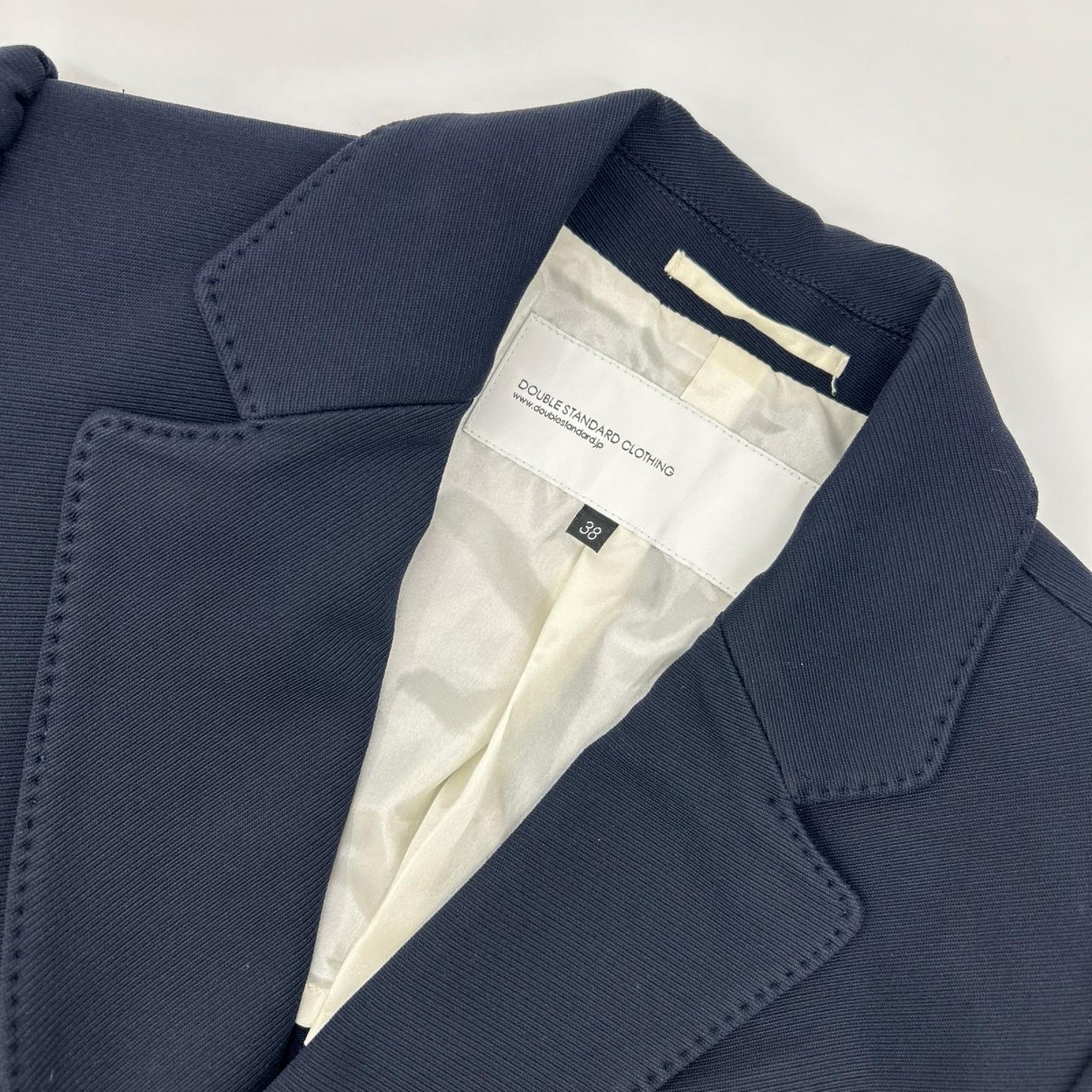 DOUBLE STANDARD CLOTHING ダブルスタンダードクロージング ネイビー クラシック ダブルブレストジャケット ジャケット
