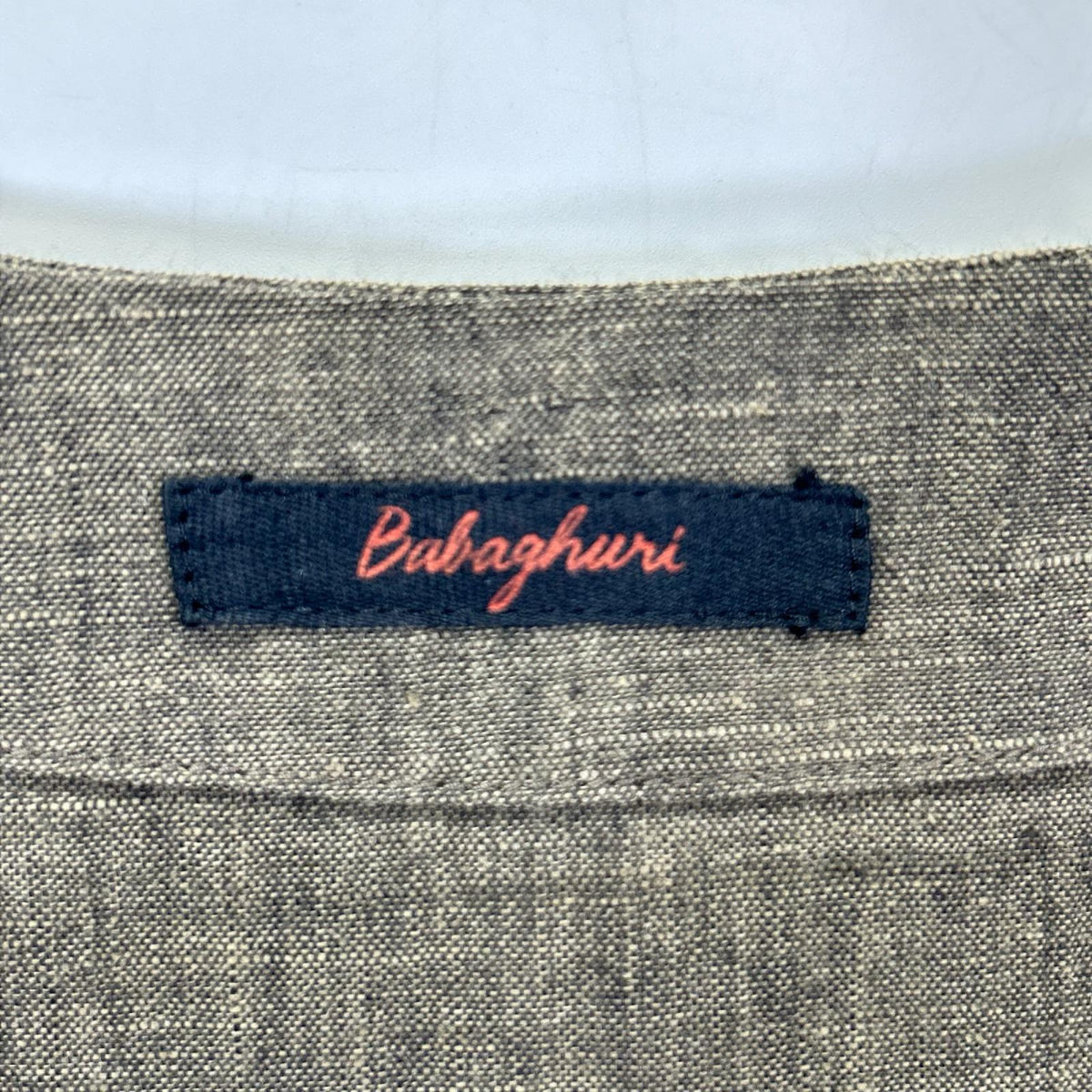 Babaghuri ババグーリ J0512FJ851 21SS カーキ コットン ドレス ワンピース ワンピース