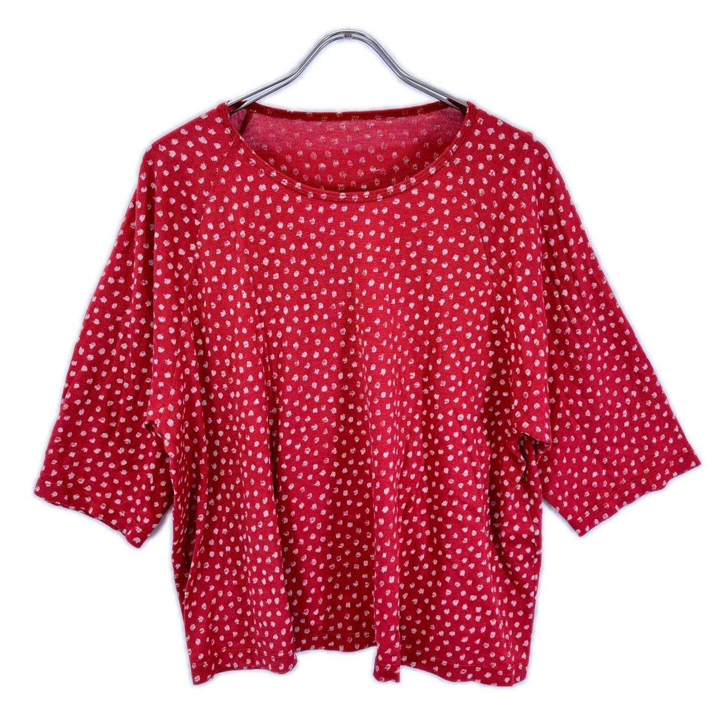 Babaghuri ババグーリ JO563UB031 26AW レッド ハツユキのレディスカットソー トップス