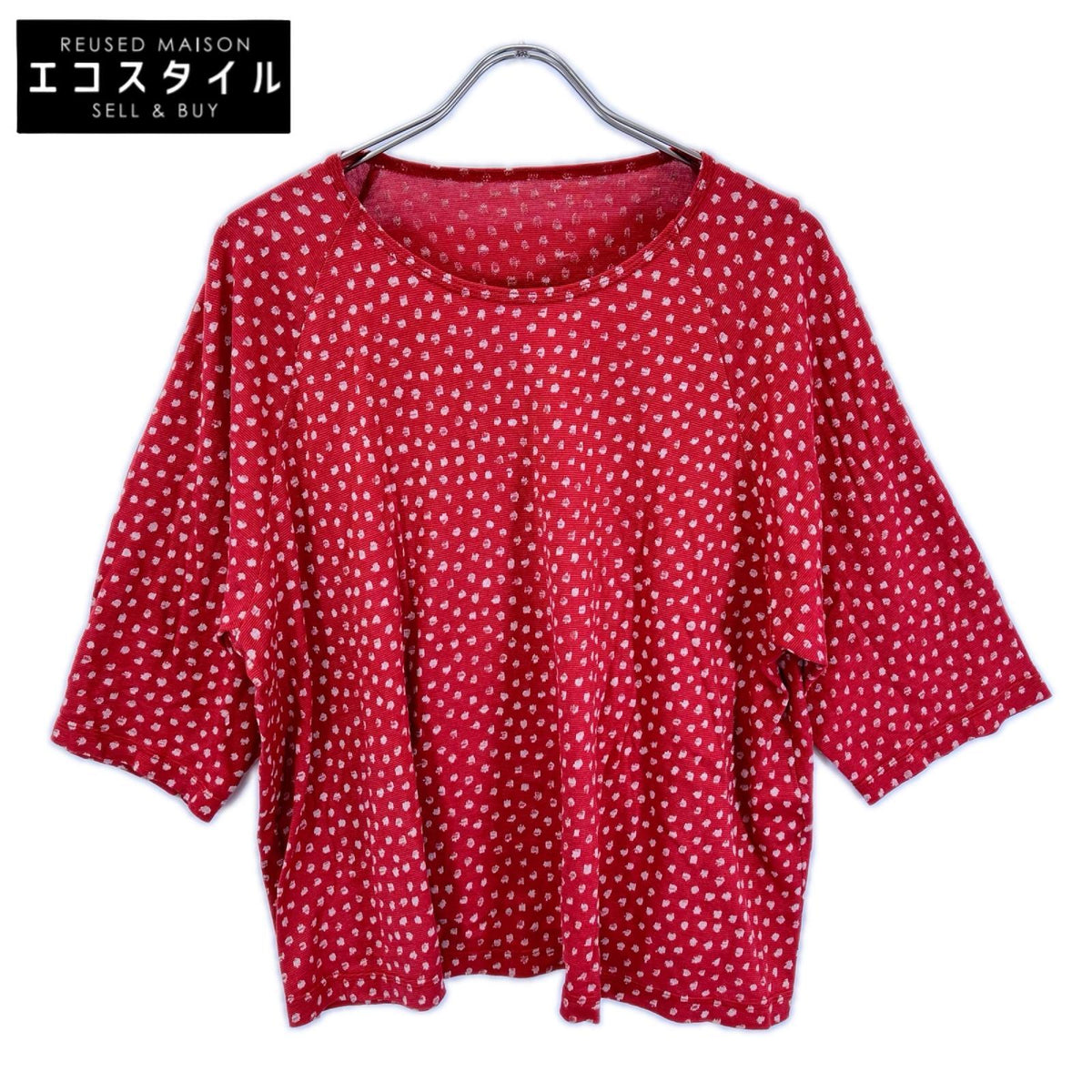 Babaghuri ババグーリ JO563UB031 26AW レッド ハツユキのレディスカットソー トップス