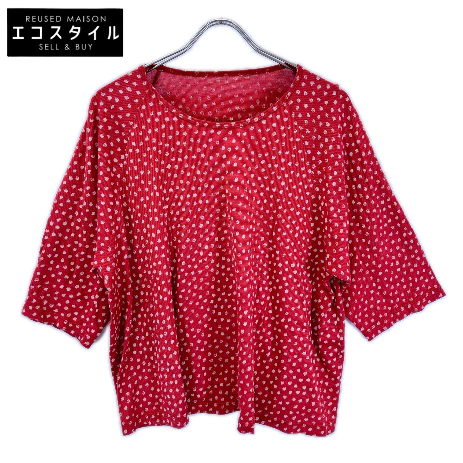 Babaghuri ババグーリ JO563UB031 26AW レッド ハツユキのレディスカットソー トップス