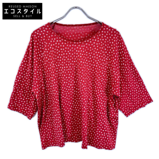 Babaghuri ババグーリ JO563UB031 26AW レッド ハツユキのレディスカットソー トップス