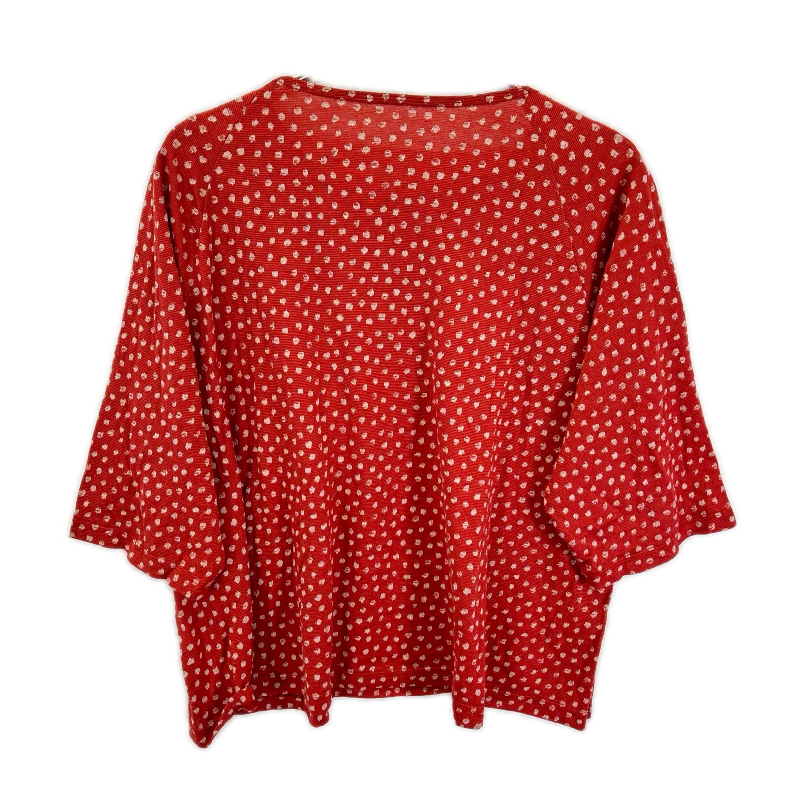 Babaghuri ババグーリ JO563UB031 26AW レッド ハツユキのレディスカットソー トップス