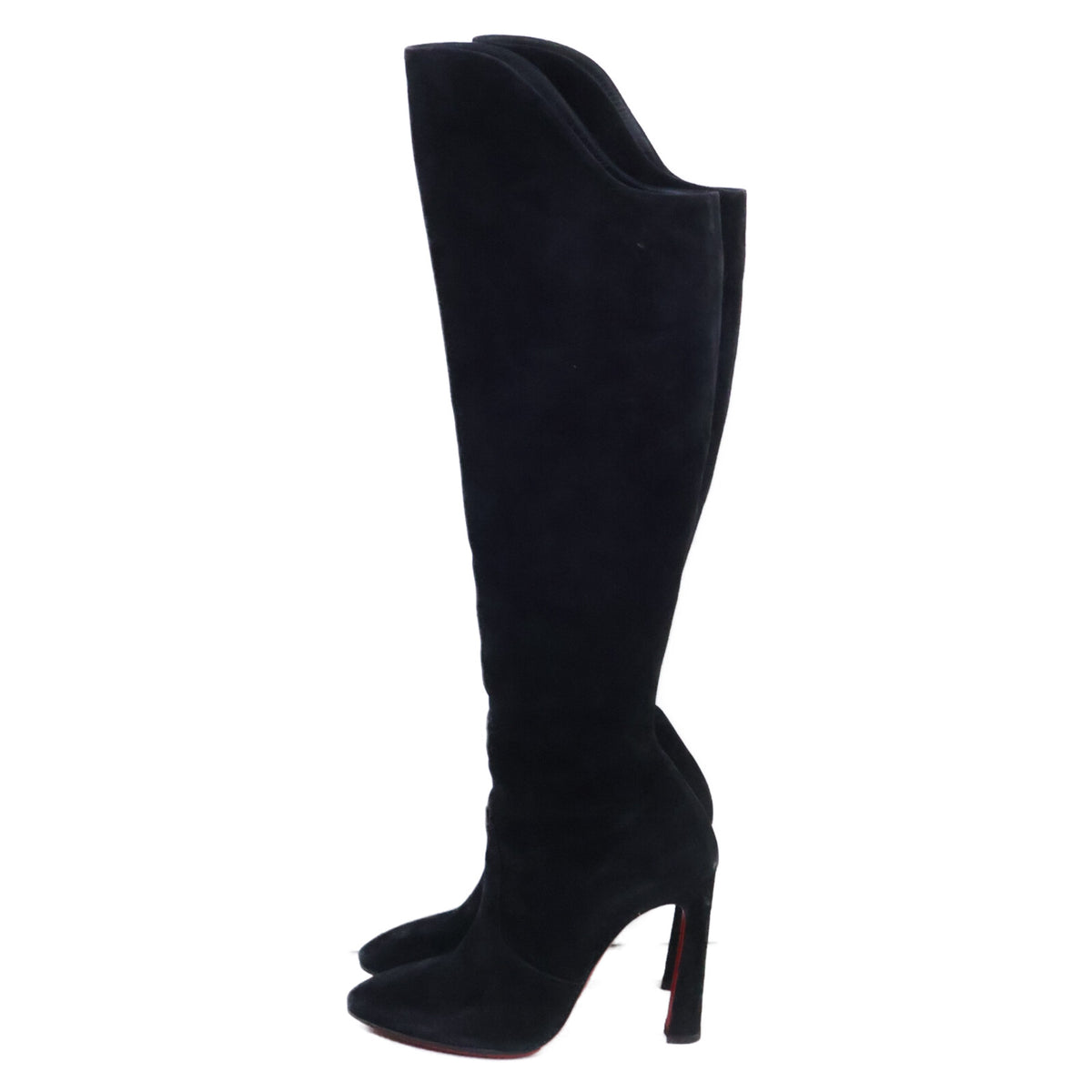 CHRISTIAN LOUBOUTIN クリスチャンルブタン 3201081 ブラック Eleonor Botta 100 Arabica OTK Knee HighHeelBoot シューズ