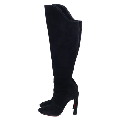 CHRISTIAN LOUBOUTIN クリスチャンルブタン 3201081 ブラック Eleonor Botta 100 Arabica OTK Knee HighHeelBoot シューズ