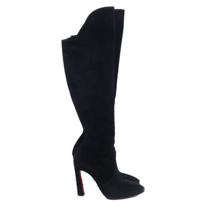 CHRISTIAN LOUBOUTIN クリスチャンルブタン 3201081 ブラック Eleonor Botta 100 Arabica OTK Knee HighHeelBoot シューズ