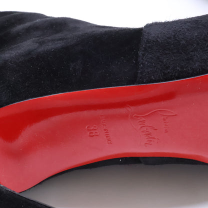 CHRISTIAN LOUBOUTIN クリスチャンルブタン 3201081 ブラック Eleonor Botta 100 Arabica OTK Knee HighHeelBoot シューズ