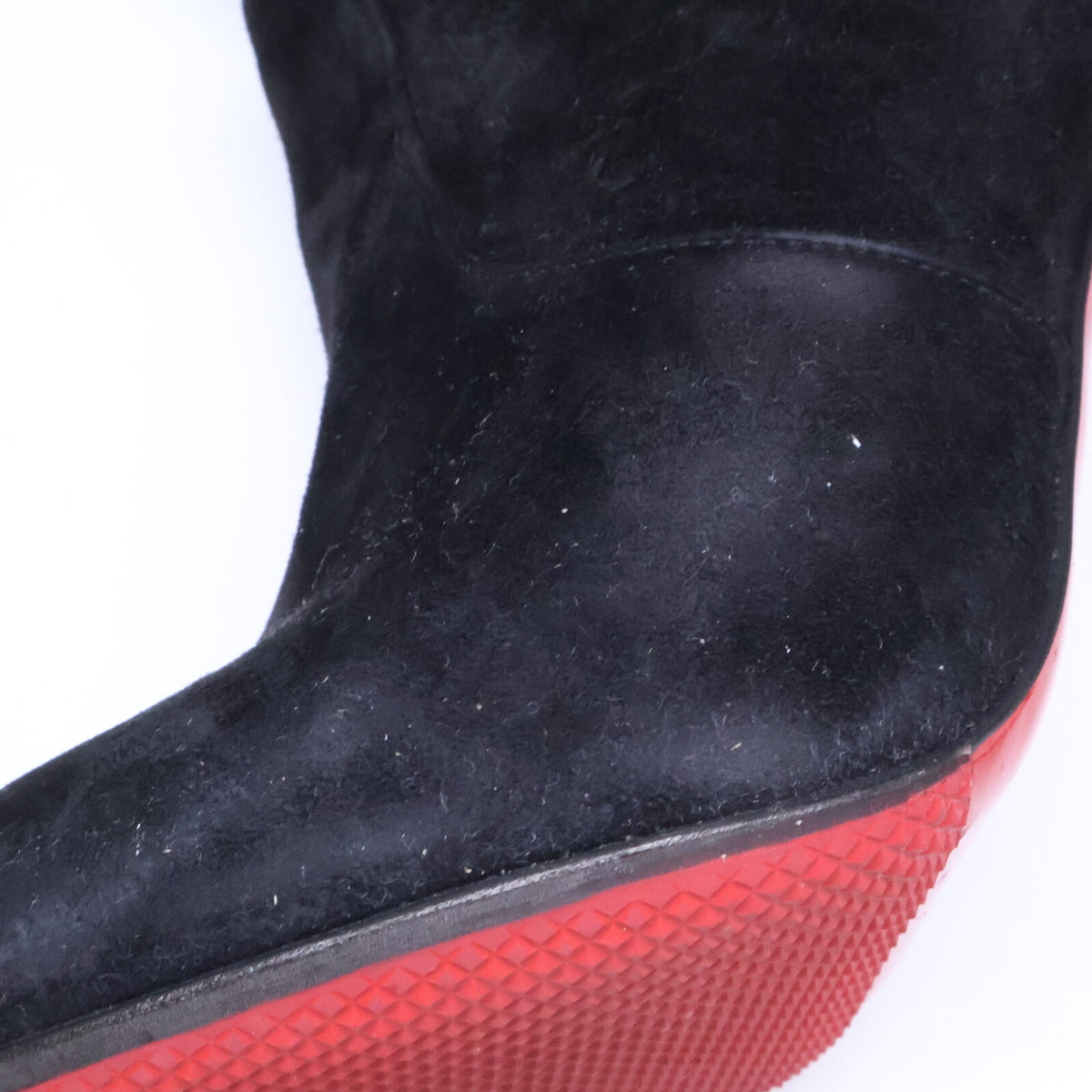 CHRISTIAN LOUBOUTIN クリスチャンルブタン 3201081 ブラック Eleonor Botta 100 Arabica OTK Knee HighHeelBoot シューズ