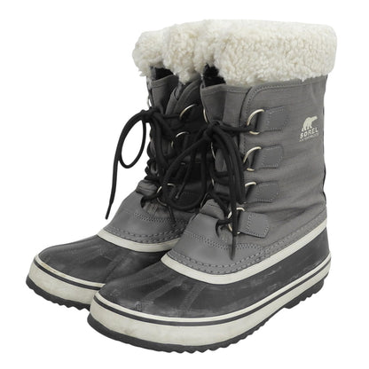 SOREL ソレル Winter Carnival ボア スノーブーツ レディース グレー/ブラック 25cm 1308911035 シューズ