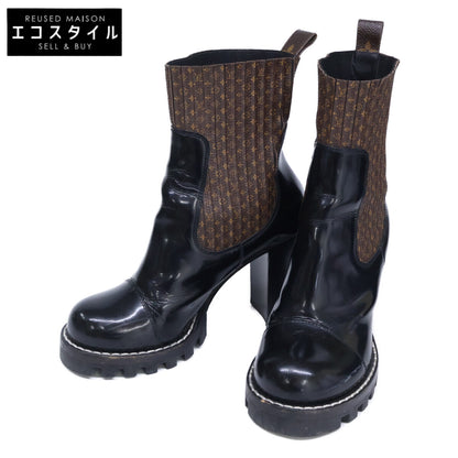 LOUIS VUITTON ルイヴィトン M12267 スタートレイルライン モノグラム レザー アンクルブーツ シューズ