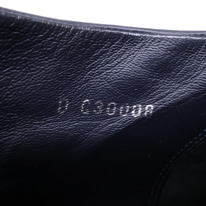 CHANEL シャネル G30008 ココマーク チェーン装飾 レザー ブーティ シューズ
