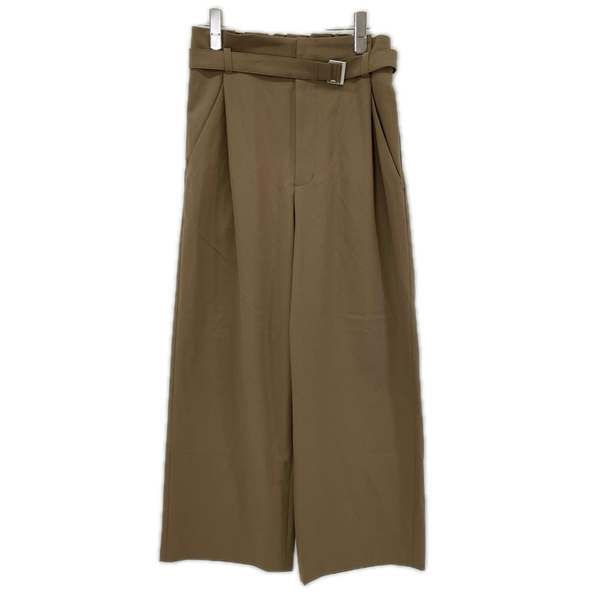 allureville アルアバイル 26年 ベージュ ファインTRヨークレスパンツ ボトムス