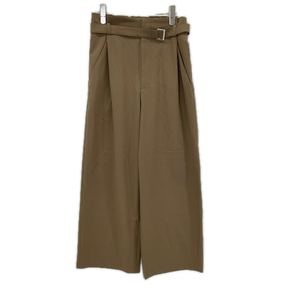 allureville アルアバイル 26年 ベージュ ファインTRヨークレスパンツ ボトムス