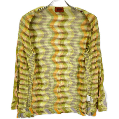 MISSONI ミッソーニ イエロー系 マルチカラー コットンナイロン カーディガン ワンピース アンサンブル スーツ セットアップ