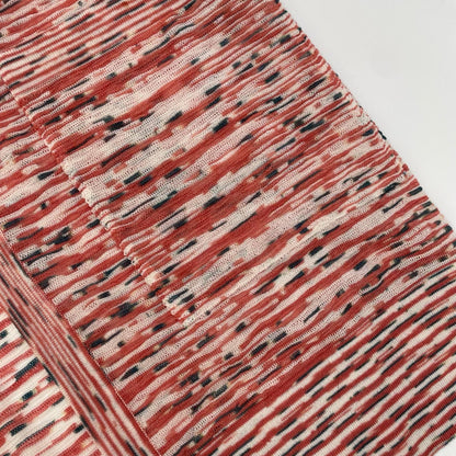 MISSONI ミッソーニ レッド系 ウール ボーダー ロング カーディガン トップス