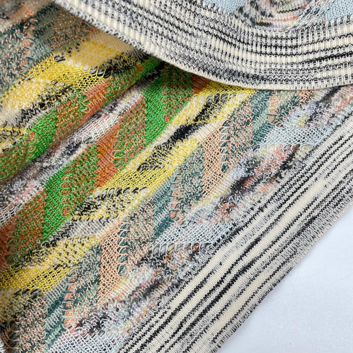 MISSONI ミッソーニ マルチカラー ウールレーヨン ニット ロングスカート スカート