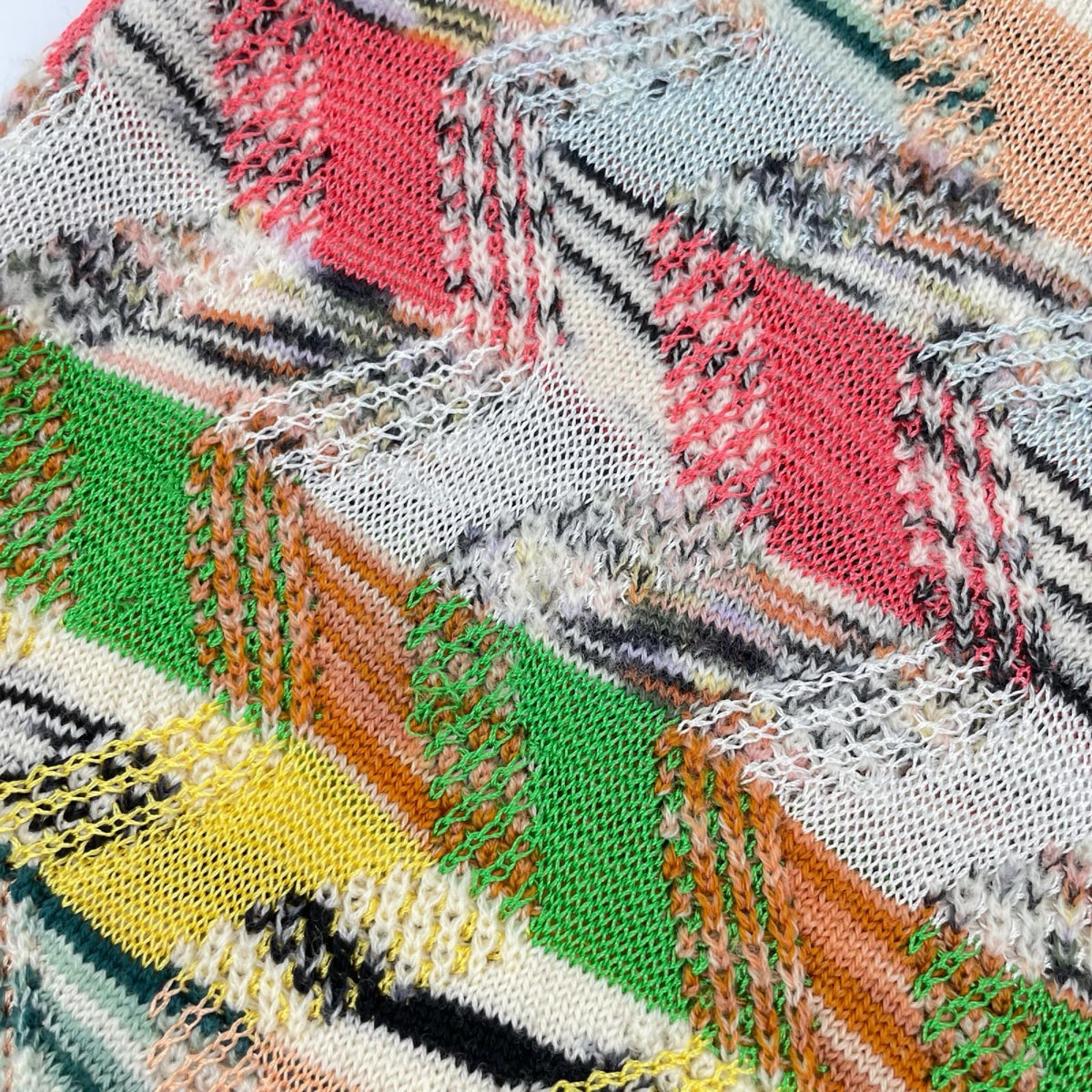 MISSONI ミッソーニ マルチカラー ウールレーヨン ニット ロングスカート スカート