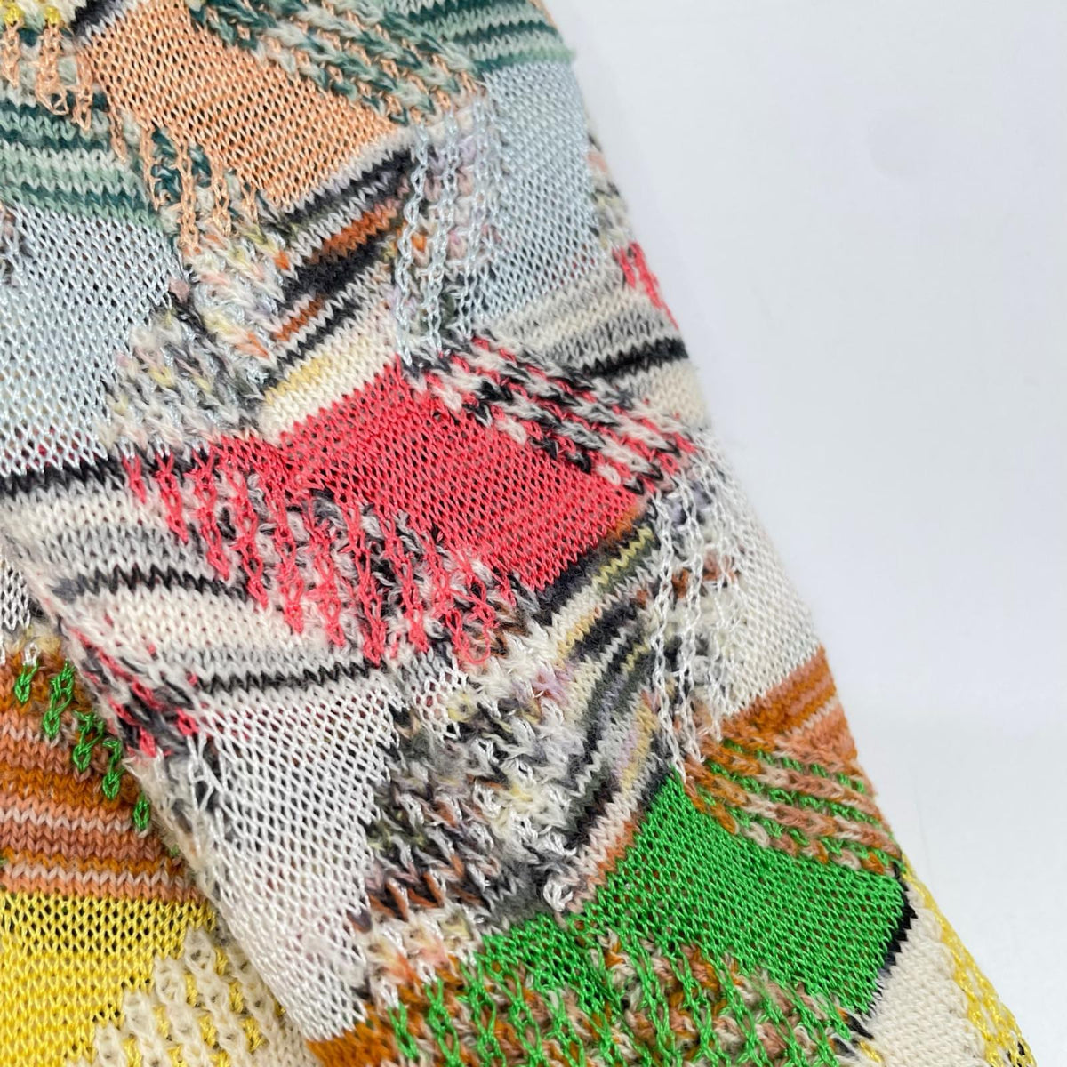 MISSONI ミッソーニ マルチカラー ウールレーヨン ニット ロングスカート スカート