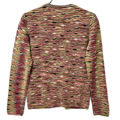 MISSONI ミッソーニ マルチカラー ウールシルク ニット カーディガン トップス