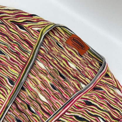 MISSONI ミッソーニ マルチカラー ウールシルク ニット カーディガン トップス