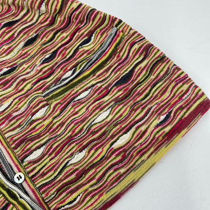 MISSONI ミッソーニ マルチカラー ウールシルク ニット カーディガン トップス