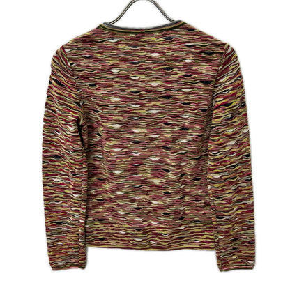 MISSONI ミッソーニ マルチカラー ウールシルク ニット プルオーバー トップス