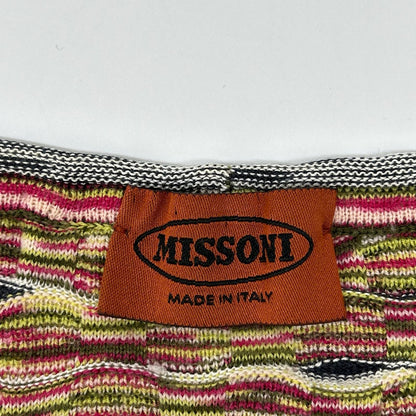MISSONI ミッソーニ マルチカラー ウールシルク ニット プルオーバー トップス