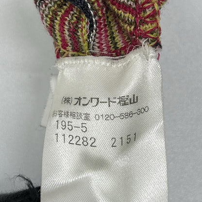 MISSONI ミッソーニ マルチカラー ウールシルク ニット プルオーバー トップス