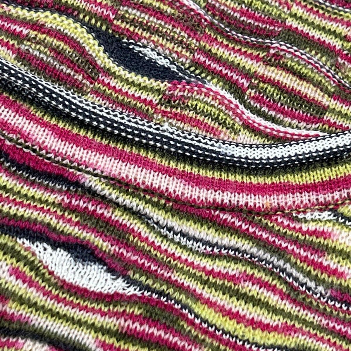 MISSONI ミッソーニ マルチカラー ウールシルク ニット プルオーバー トップス