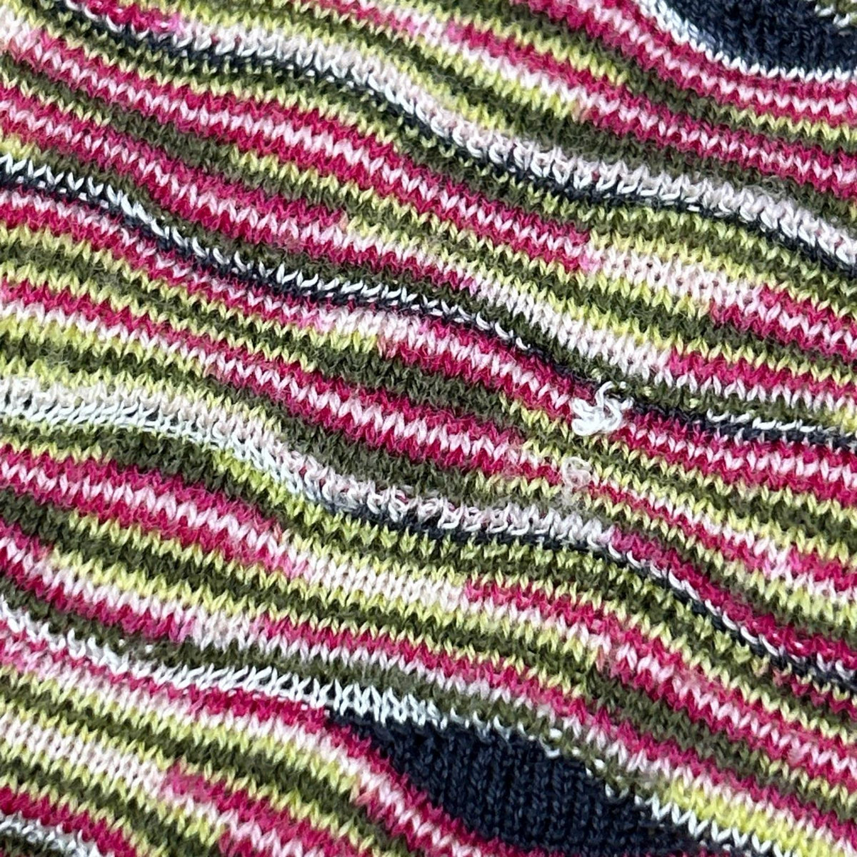 MISSONI ミッソーニ マルチカラー ウールシルク ニット プルオーバー トップス