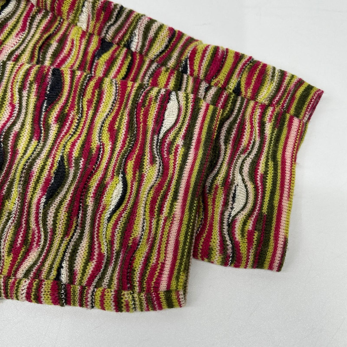 MISSONI ミッソーニ マルチカラー ウールシルク ニット プルオーバー トップス