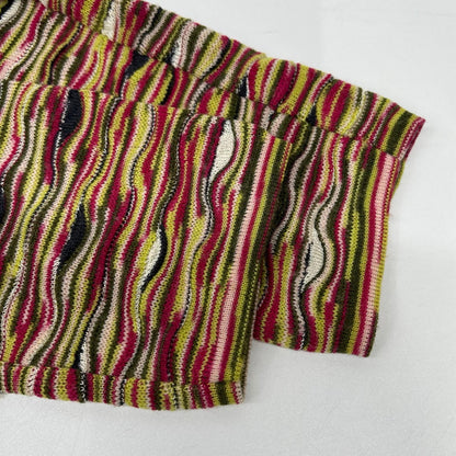 MISSONI ミッソーニ マルチカラー ウールシルク ニット プルオーバー トップス