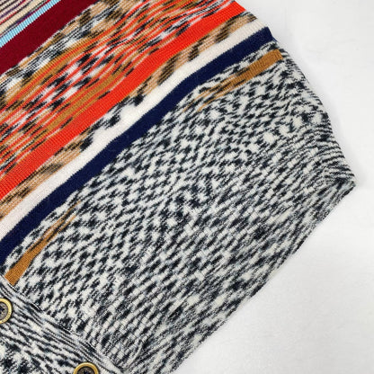 MISSONI ミッソーニ 22年 DS22WM0R マルチカラー ウール ニット カーディガン トップス