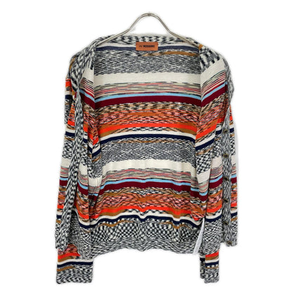 MISSONI ミッソーニ 22年 DS22WM0R マルチカラー ウール ニット カーディガン トップス