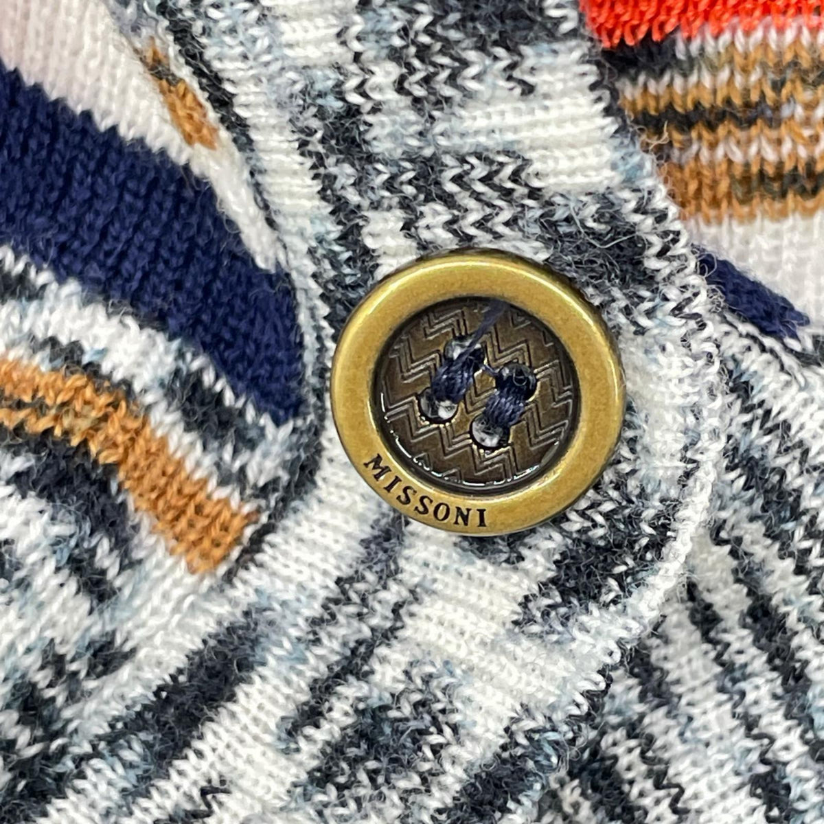 MISSONI ミッソーニ 22年 DS22WM0R マルチカラー ウール ニット カーディガン トップス