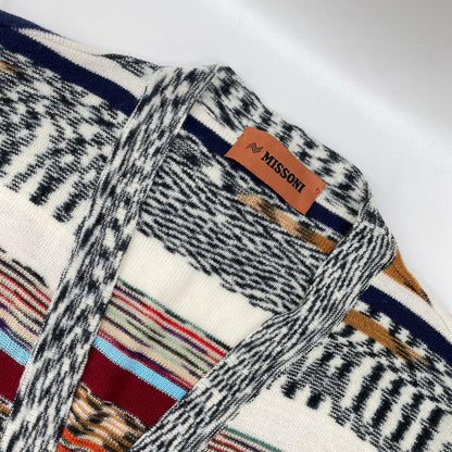 MISSONI ミッソーニ 22年 DS22WM0R マルチカラー ウール ニット カーディガン トップス