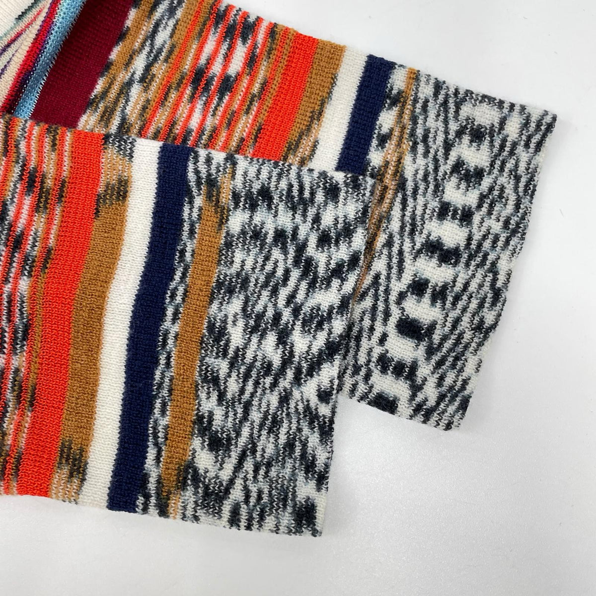 MISSONI ミッソーニ 22年 DS22WM0R マルチカラー ウール ニット カーディガン トップス